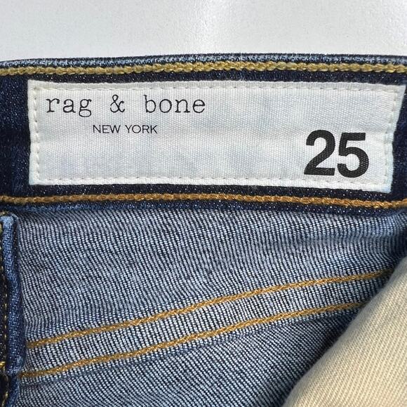 Rag & Bone Women's Jeans Bundle (2) Blue/Black Skinny Straight Leg Size 25 - Picture 3 of 16